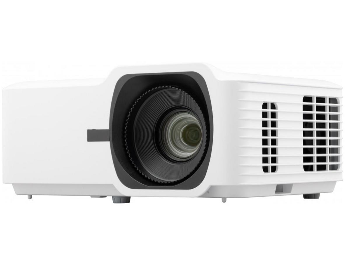 Máy hoạt động liên tục tại lớp học - imagePrompt: Image of projector installed in a lecture hall with long runtime indicator.