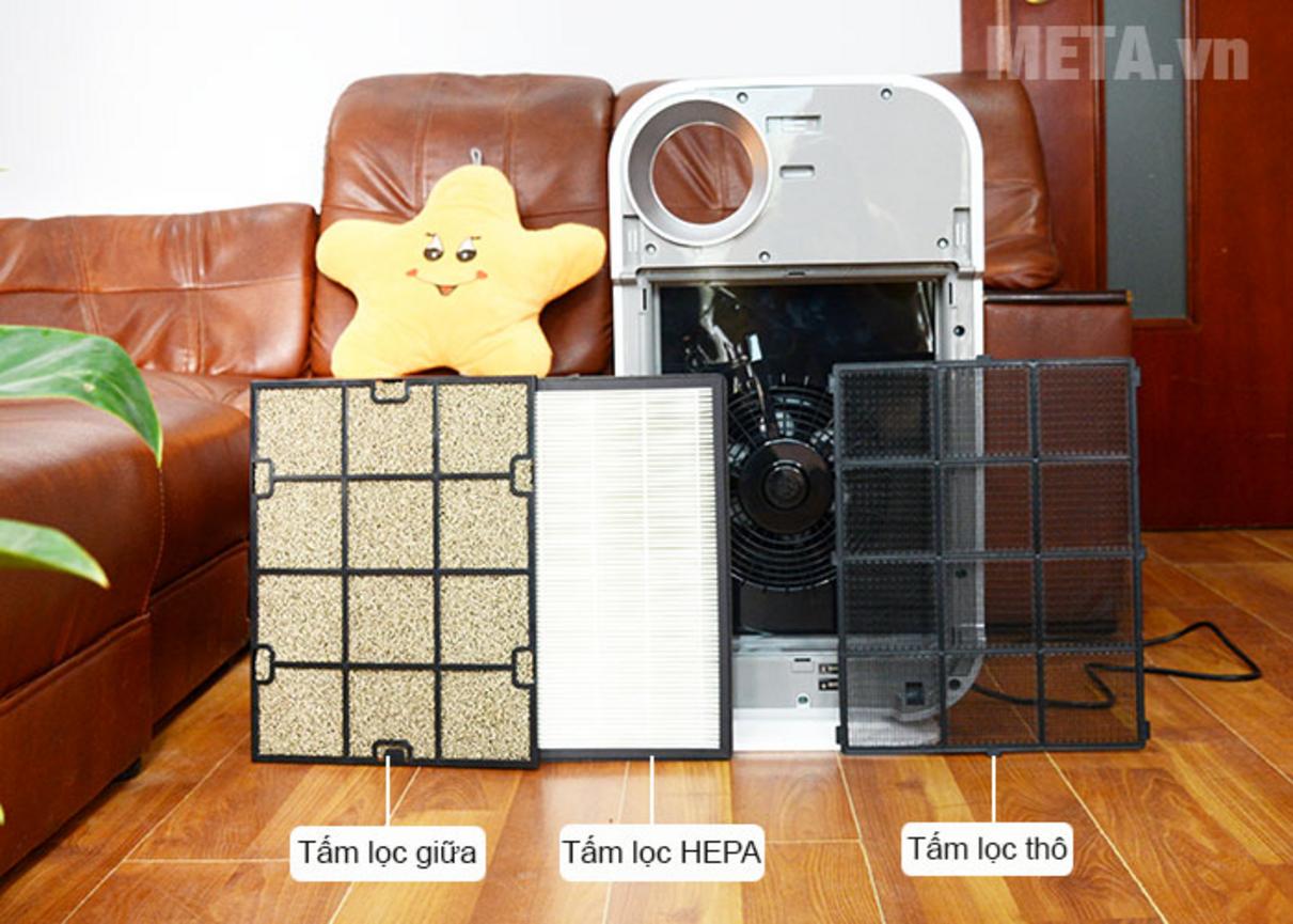 Vận hành êm ái của Coway AP-1008CH