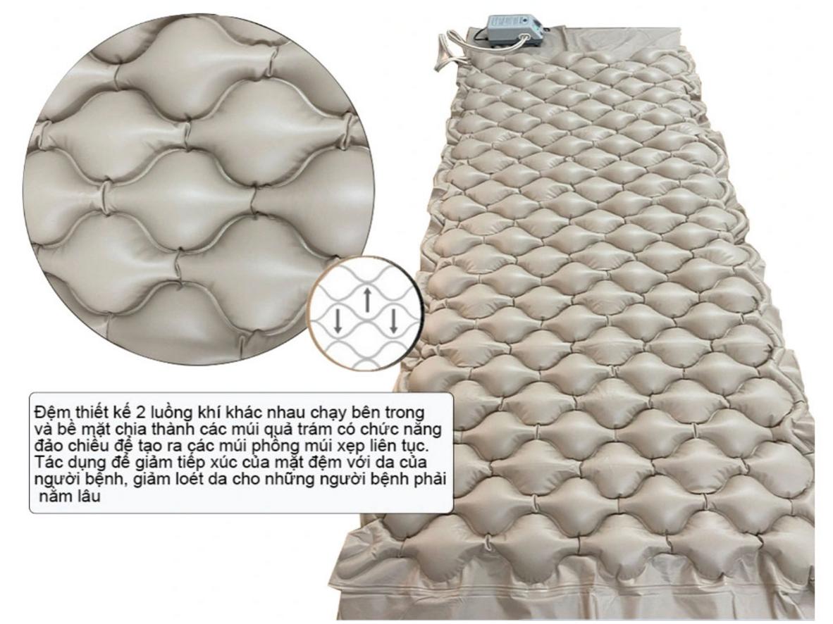 PVC/PU y tế — dễ vệ sinh, chịu tải lớn