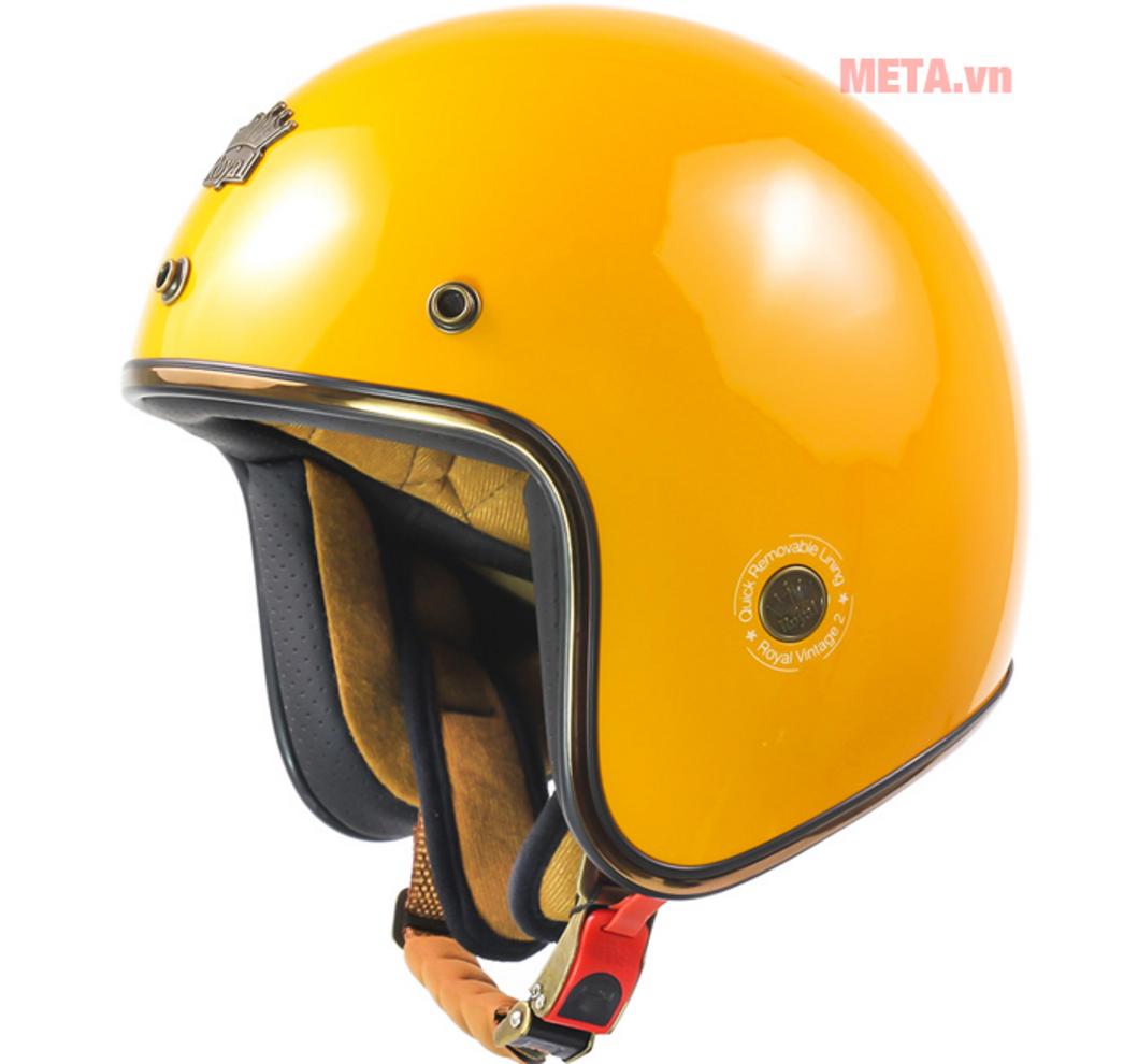 Vỏ ABS bền chắc của Royal Helmet M20C
