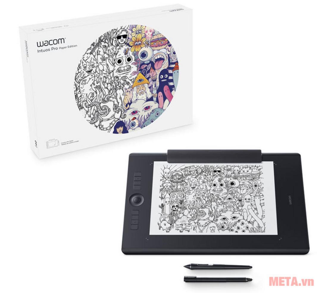 Wacom Pro Pen 2: 8192 mức lực nhấn và cảm nhận nghiêng.