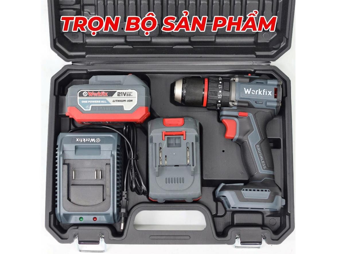 Động cơ không chổi than lõi đồng 100% - bền và mạnh mẽ.