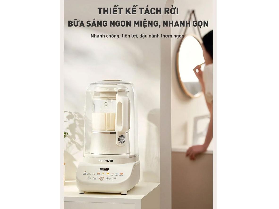 Lưỡi dao 6 cánh + 1000W cho kết quả mịn