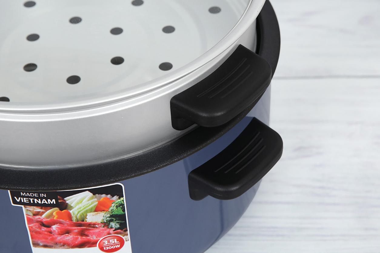 Xửng hấp và nắp kính Sunhouse SHD4524