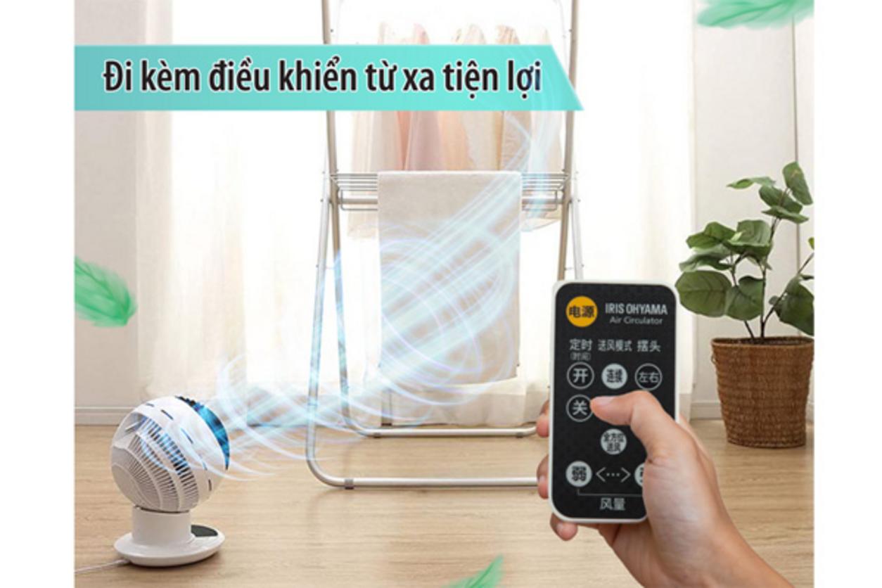 10 cấp độ gió và đảo gió 3D linh hoạt