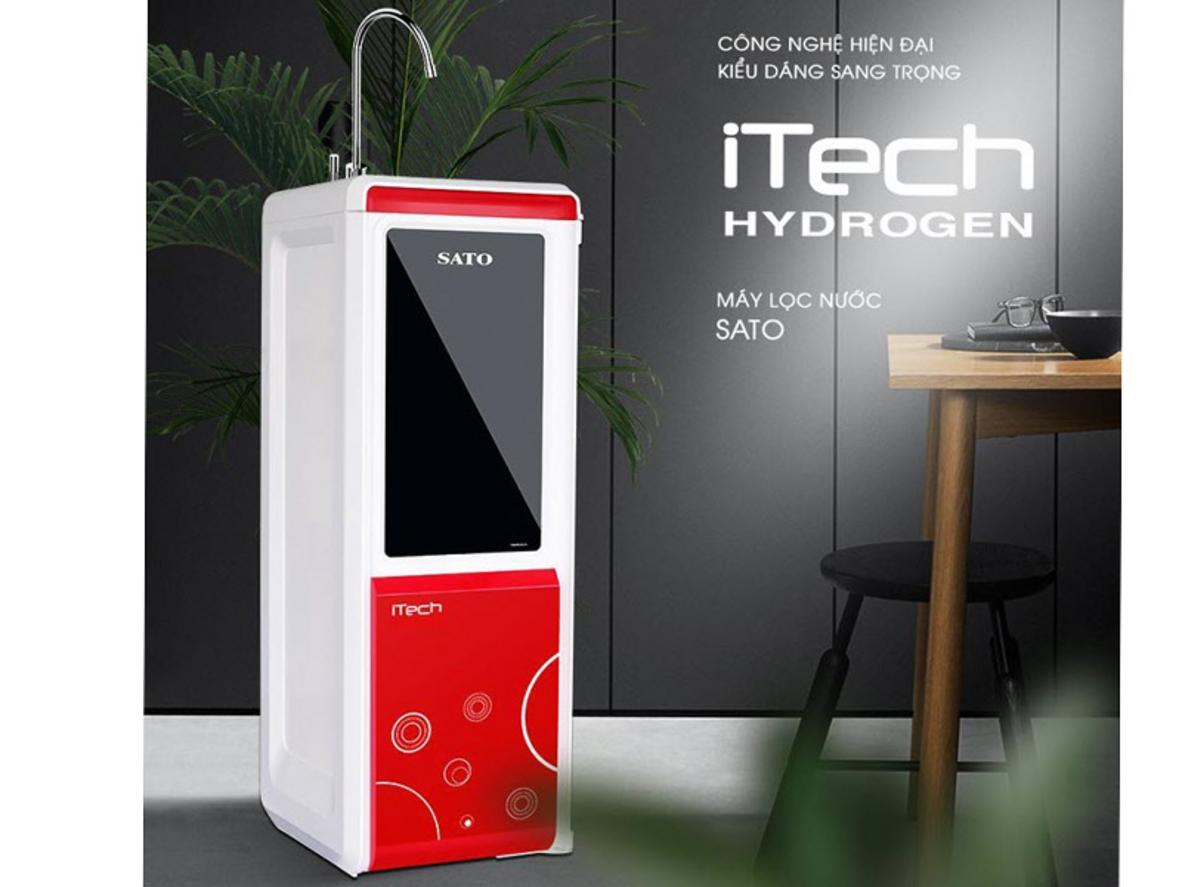 Hệ 10 cấp lọc của máy lọc nước Sato Hydrogen iTECH iT3210AG