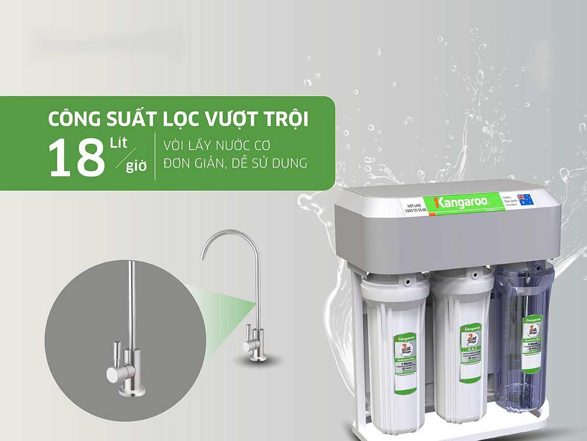 Hệ 10 lõi lọc mang lại nước sạch và bổ sung khoáng