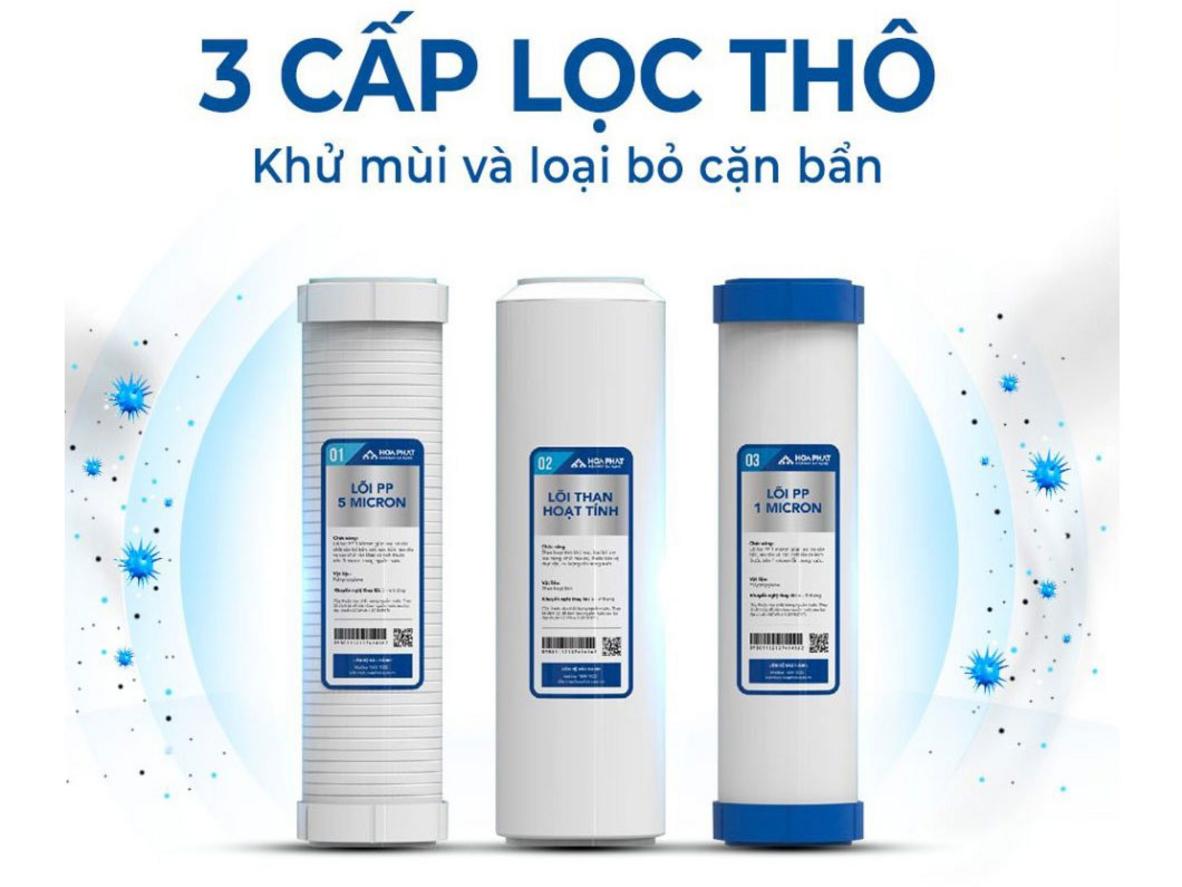 Hệ 10 lõi lọc mạnh mẽ