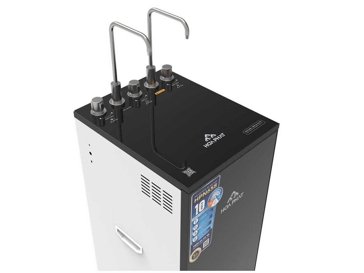 10 lõi lọc giúp nước sạch an toàn, uống trực tiếp tiện lợi.