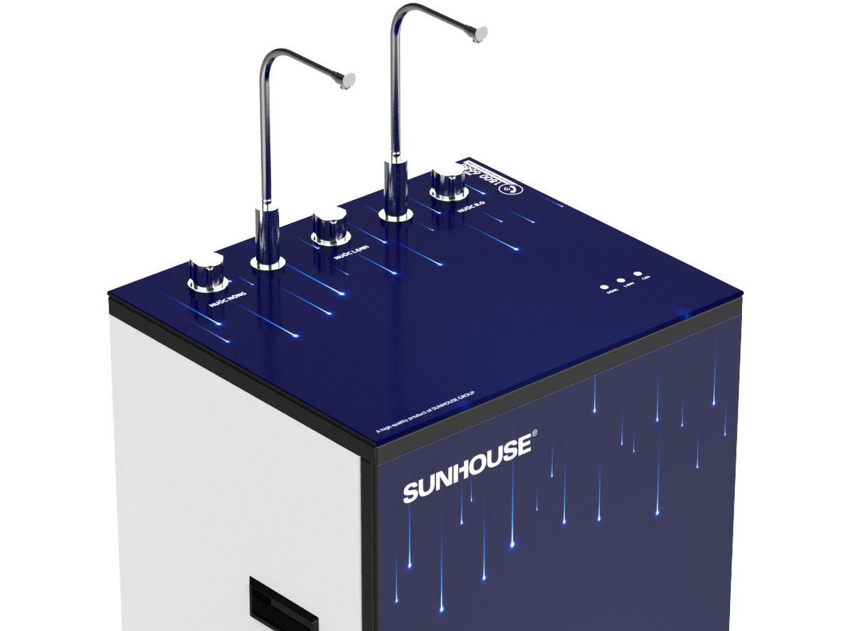 Hệ thống 10 lõi lọc của Sunhouse SHA76216CK