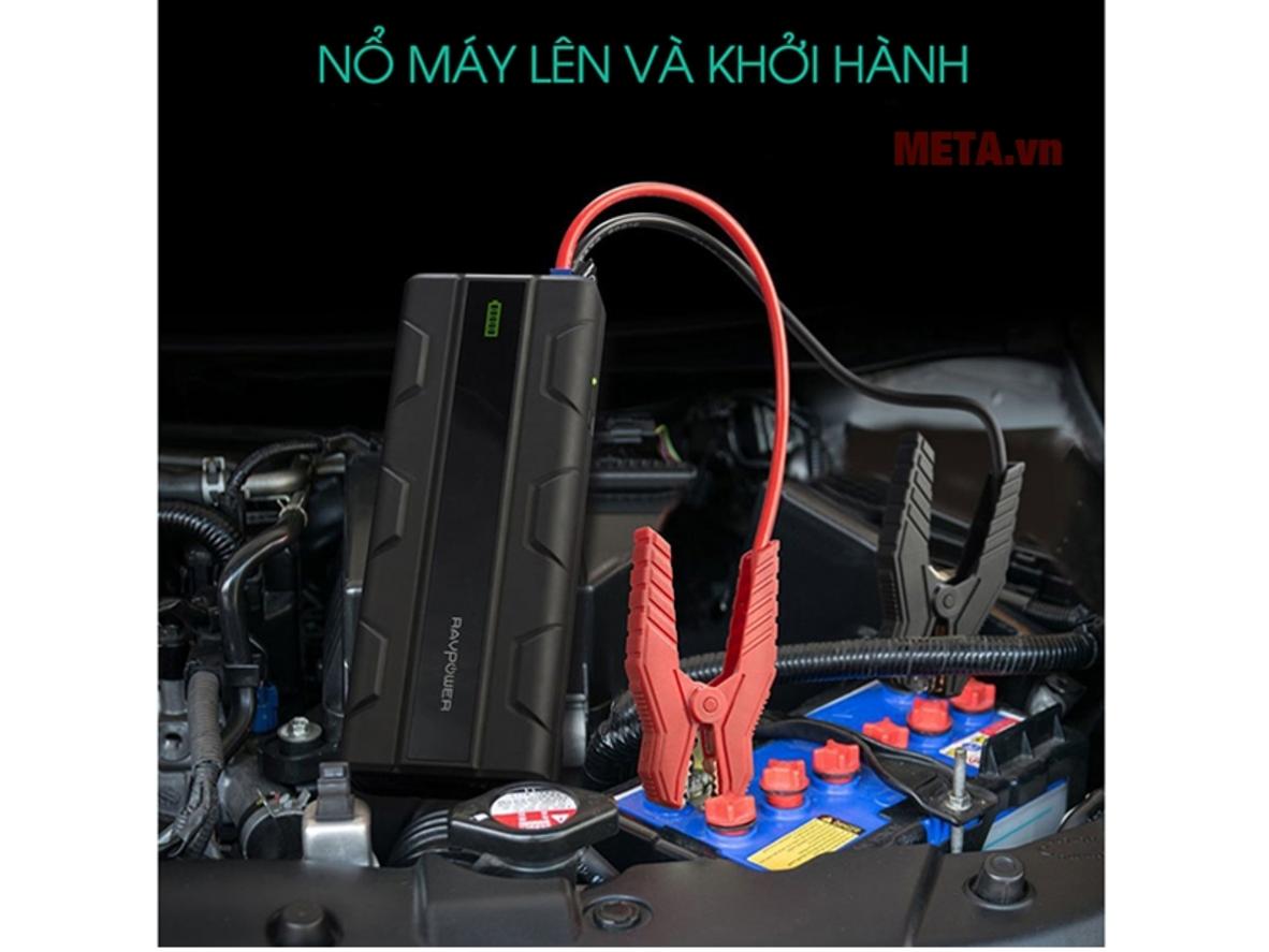 Dòng 1000A hỗ trợ kích nổ xe 12V an toàn và chủ động.