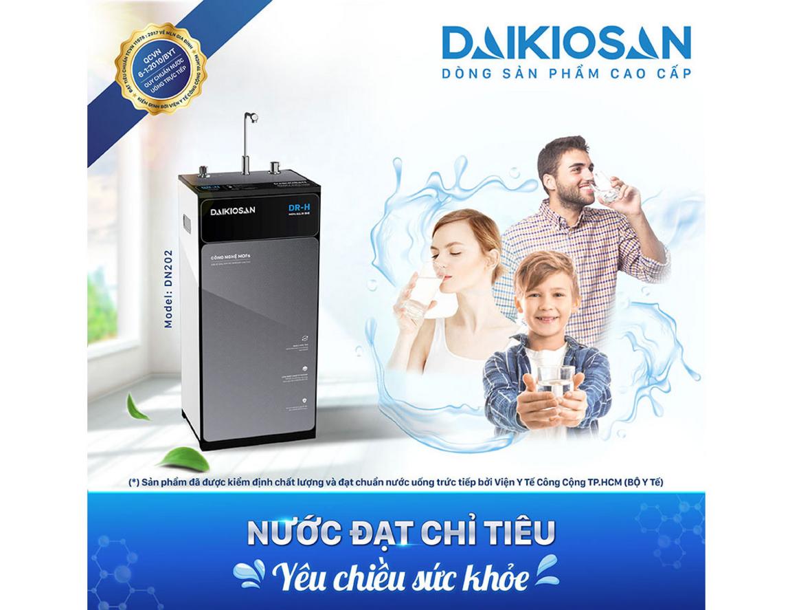 11 cấp lọc cho nguồn nước sạch an tâm uống trực tiếp