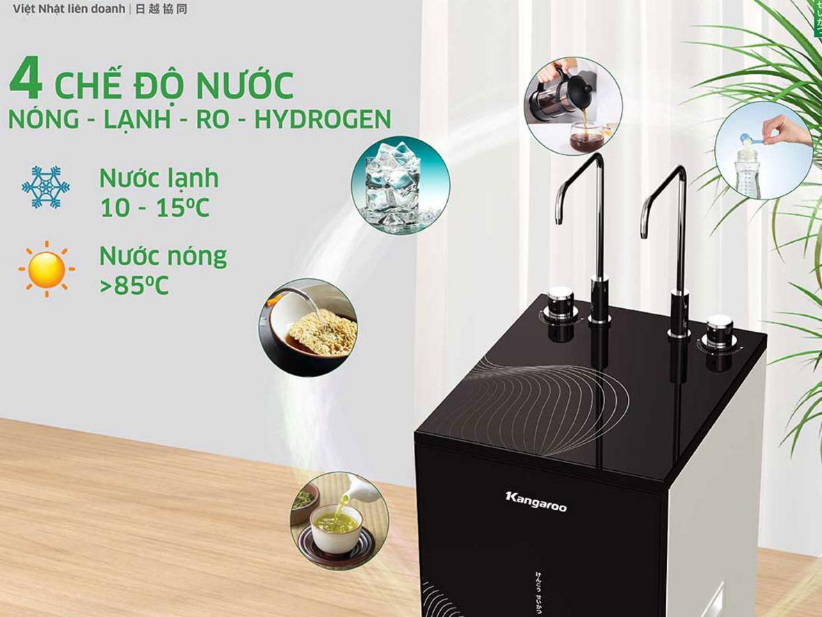 11 lõi lọc và công nghệ RO Vortex của KG10A68