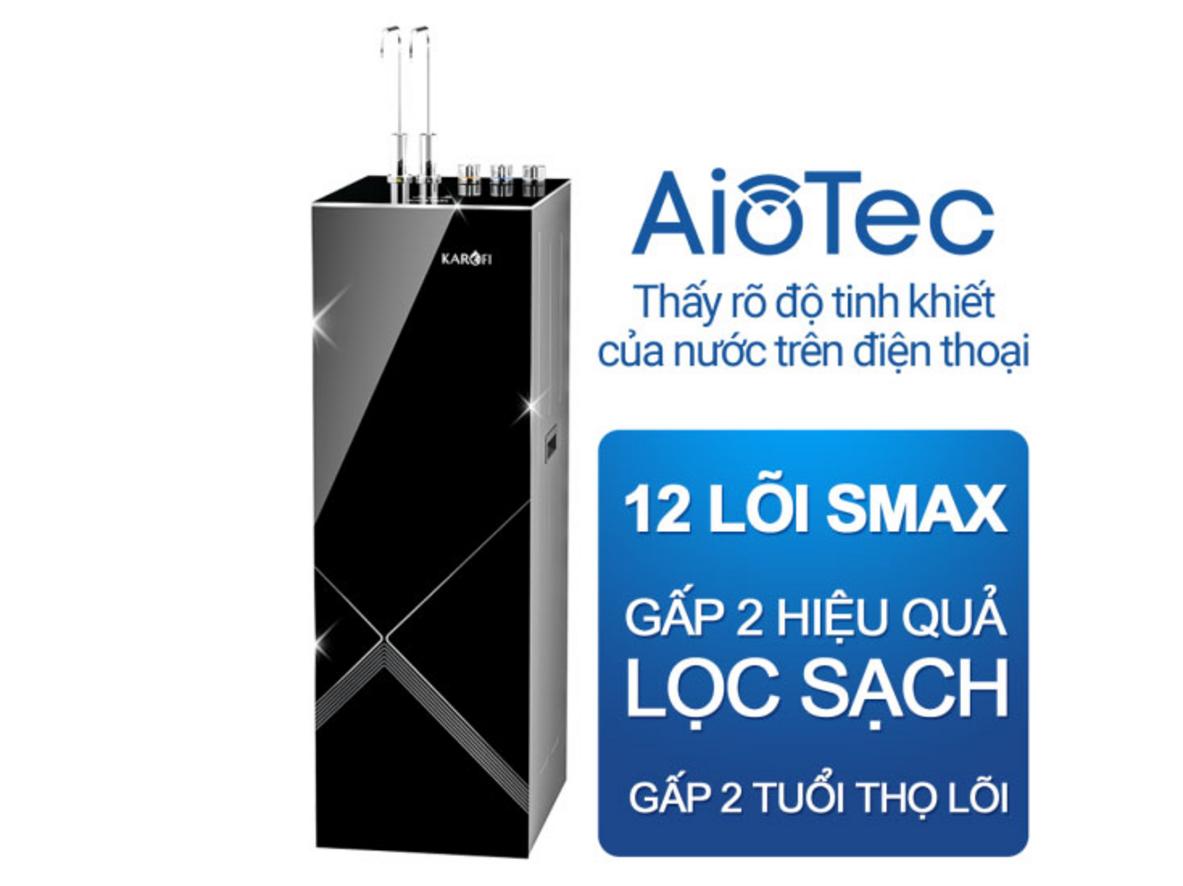 Hệ thống 12 lõi lọc Smax trên Karofi KAD-M82