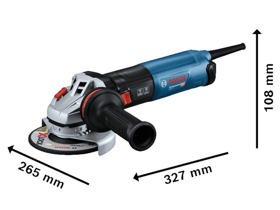 Công suất 1.400W cho khả năng cắt mài ổn định