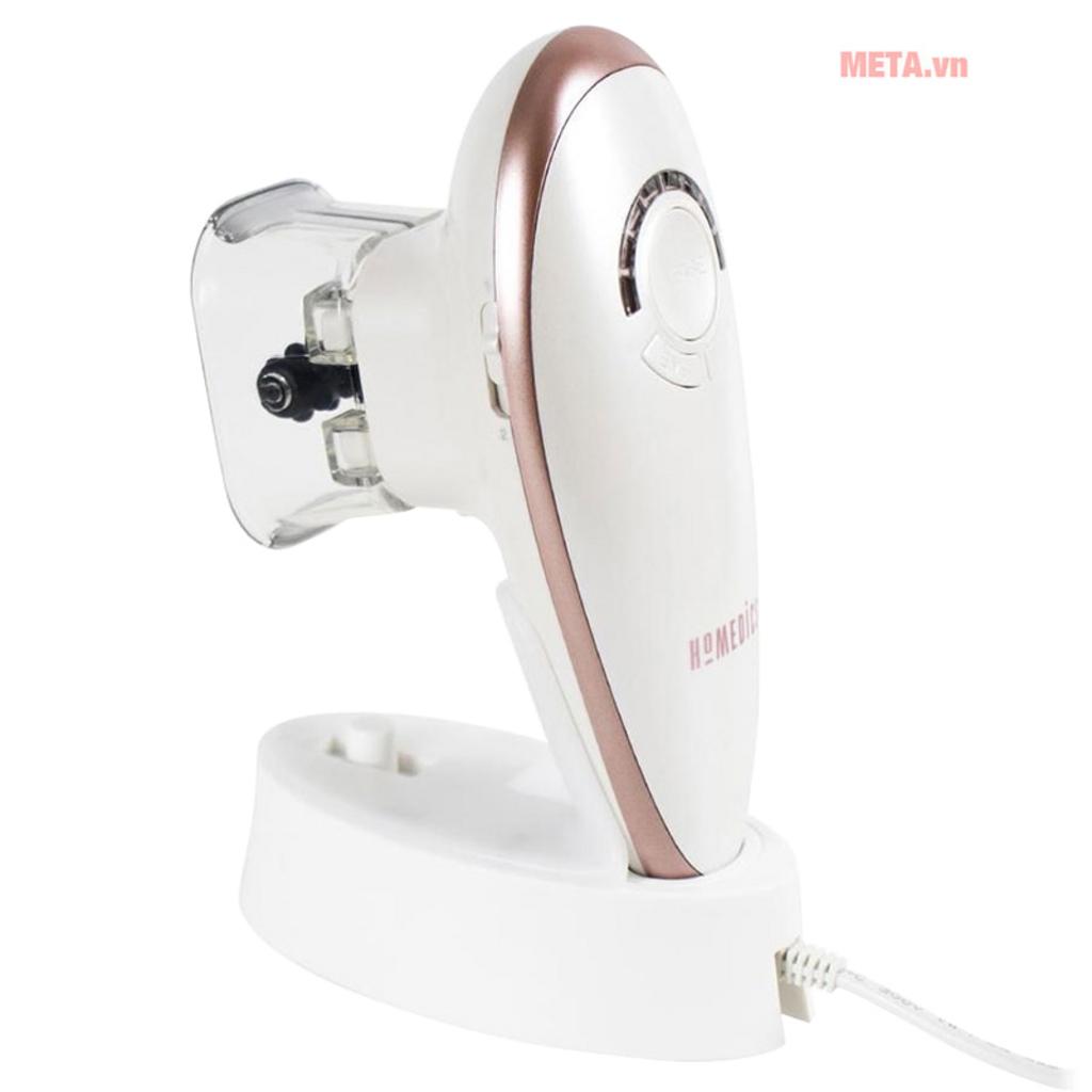 2 đầu hút và pin sạc USB của HoMedics CELL-500-EU