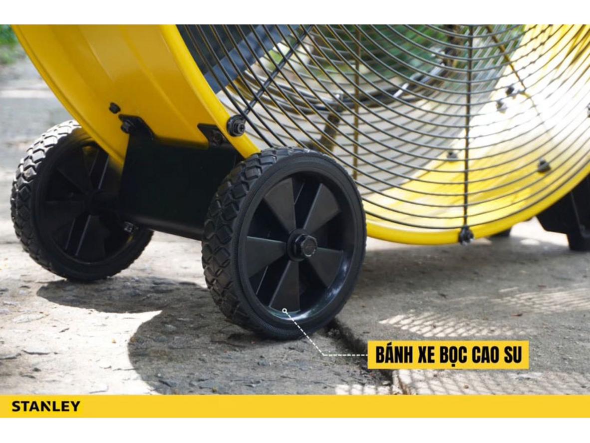 3 cấp tốc độ và công suất mạnh giúp làm mát linh hoạt.