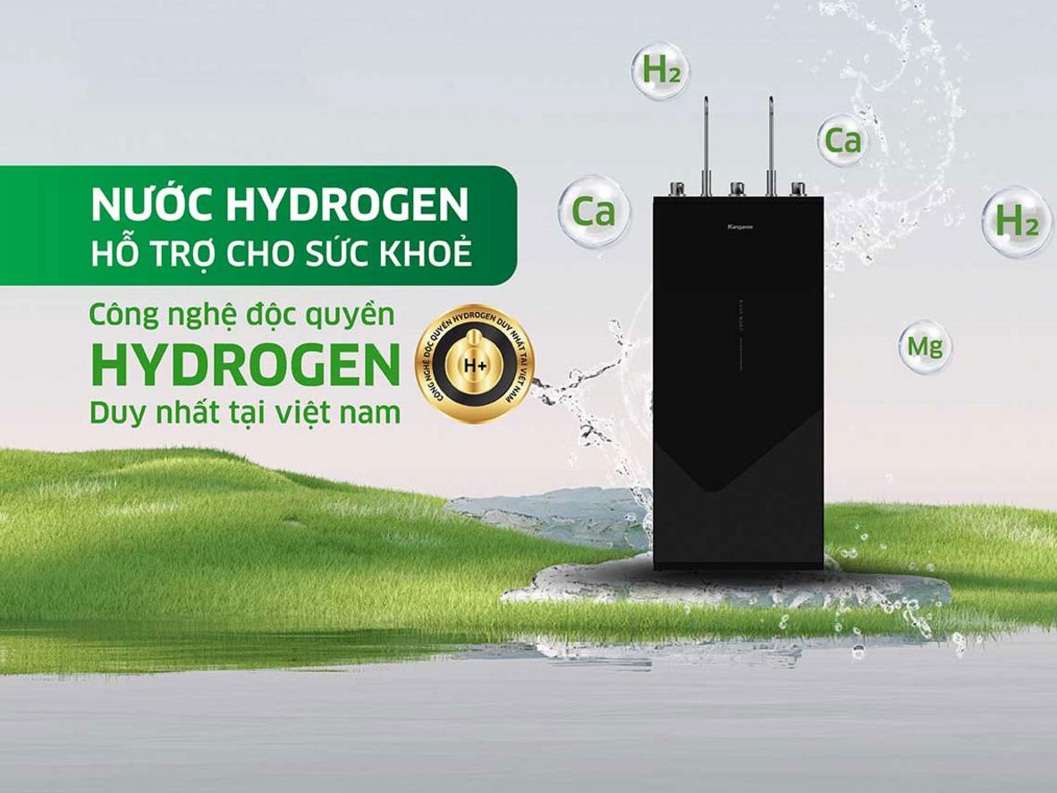 3 chế độ nước Nóng – Lạnh – Hydrogen tiện lợi