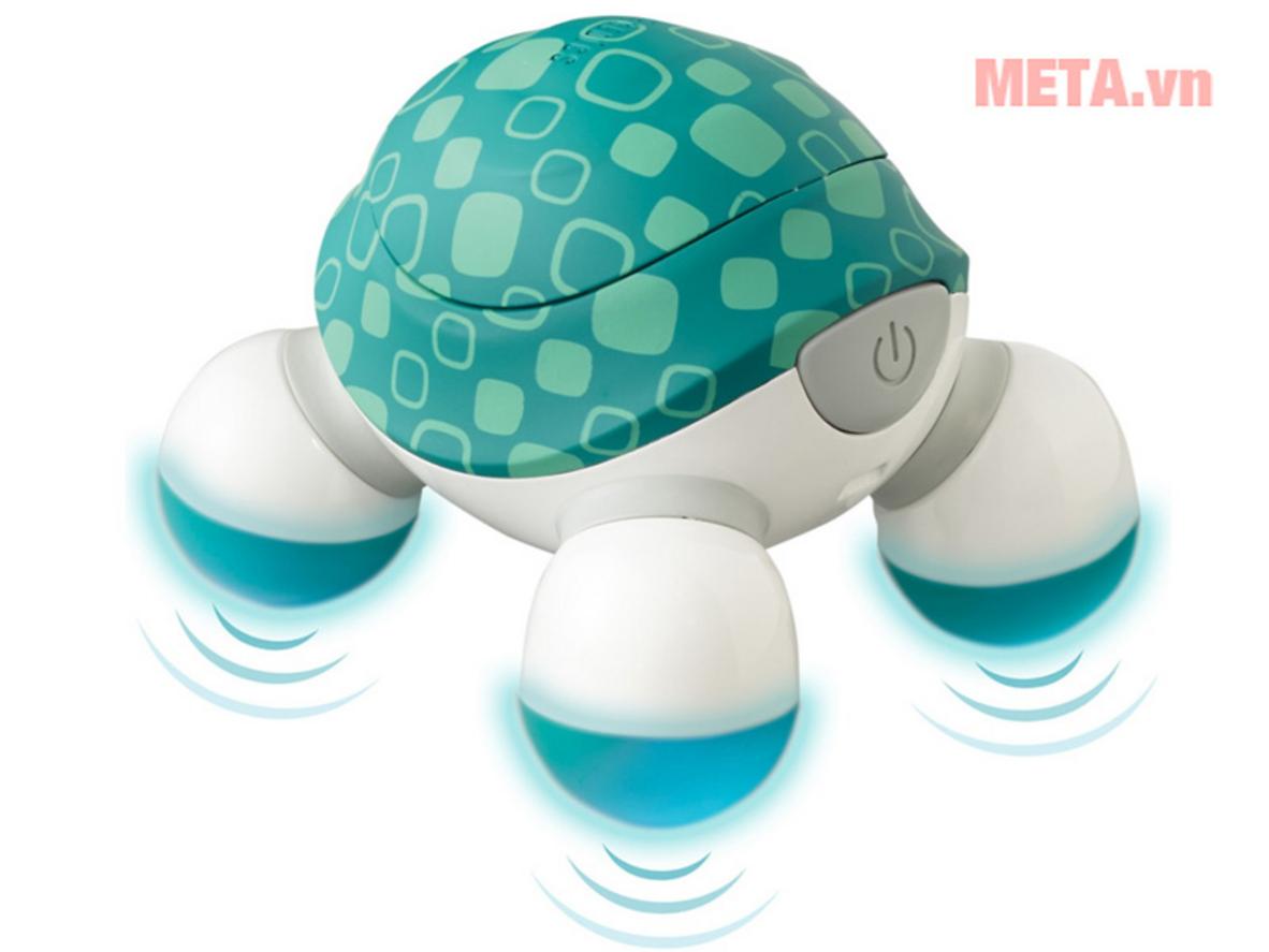 3 đầu massage cho cảm giác thư giãn nhẹ nhàng, dễ chịu.