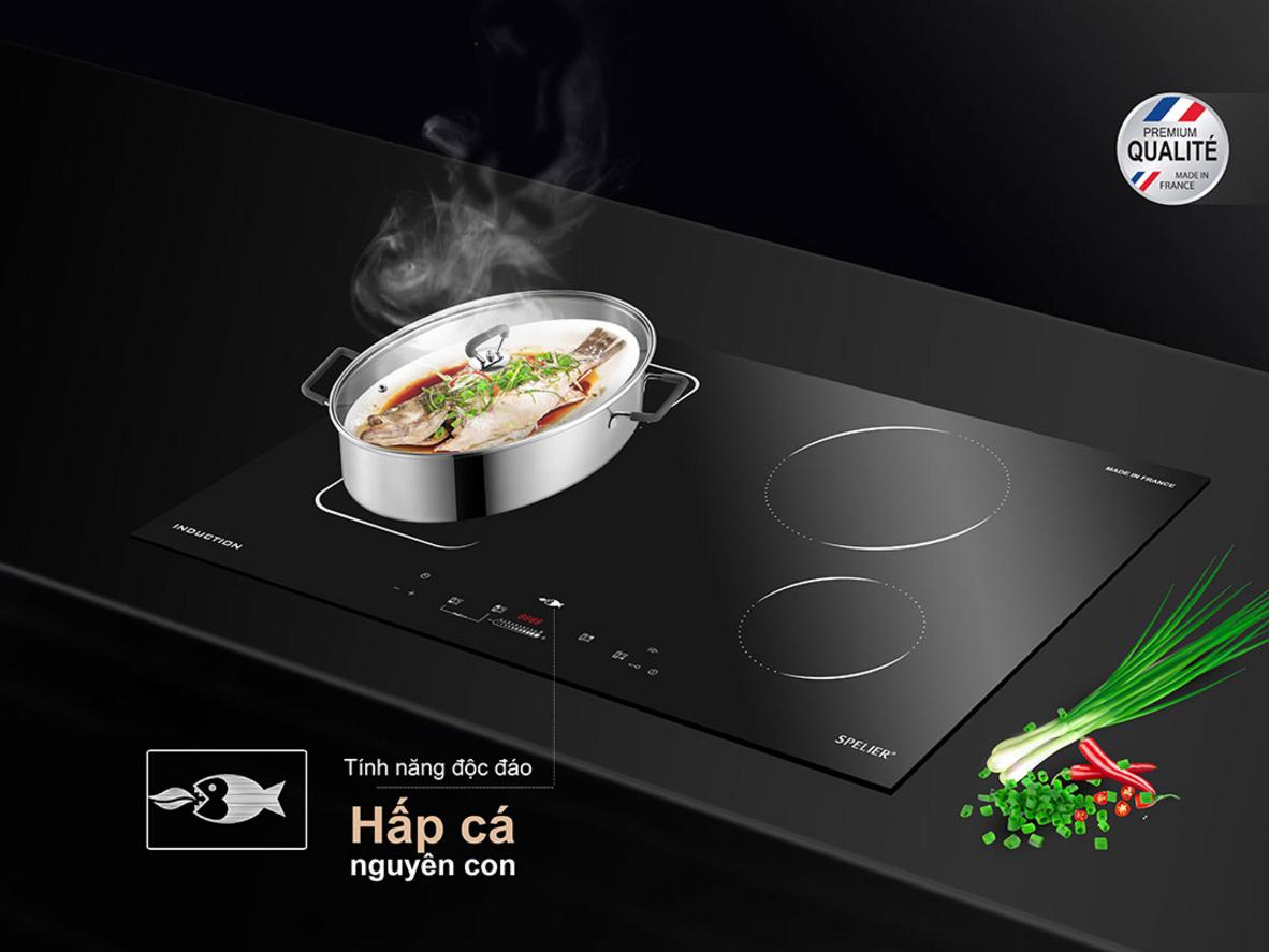 3 vùng nấu và Flexi Zone cho khả năng nấu linh hoạt hơn