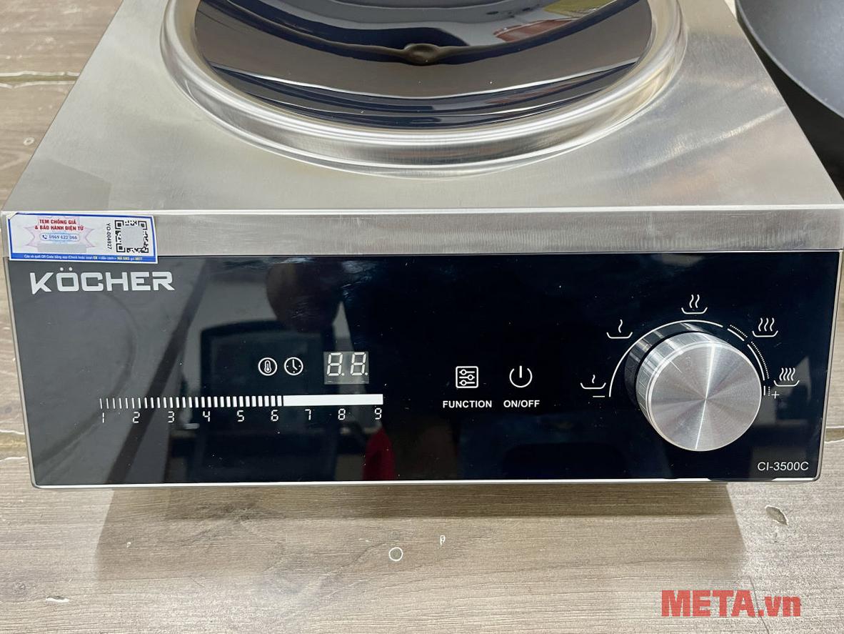 Công suất 3500W giúp rút ngắn thời gian nấu và phục vụ món nhanh hơn.