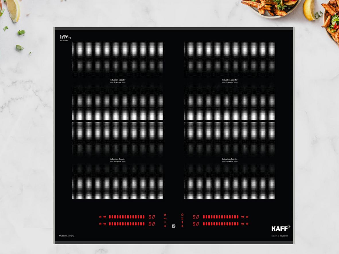 4 vùng nấu FlexInduction linh hoạt cho mọi bữa ăn