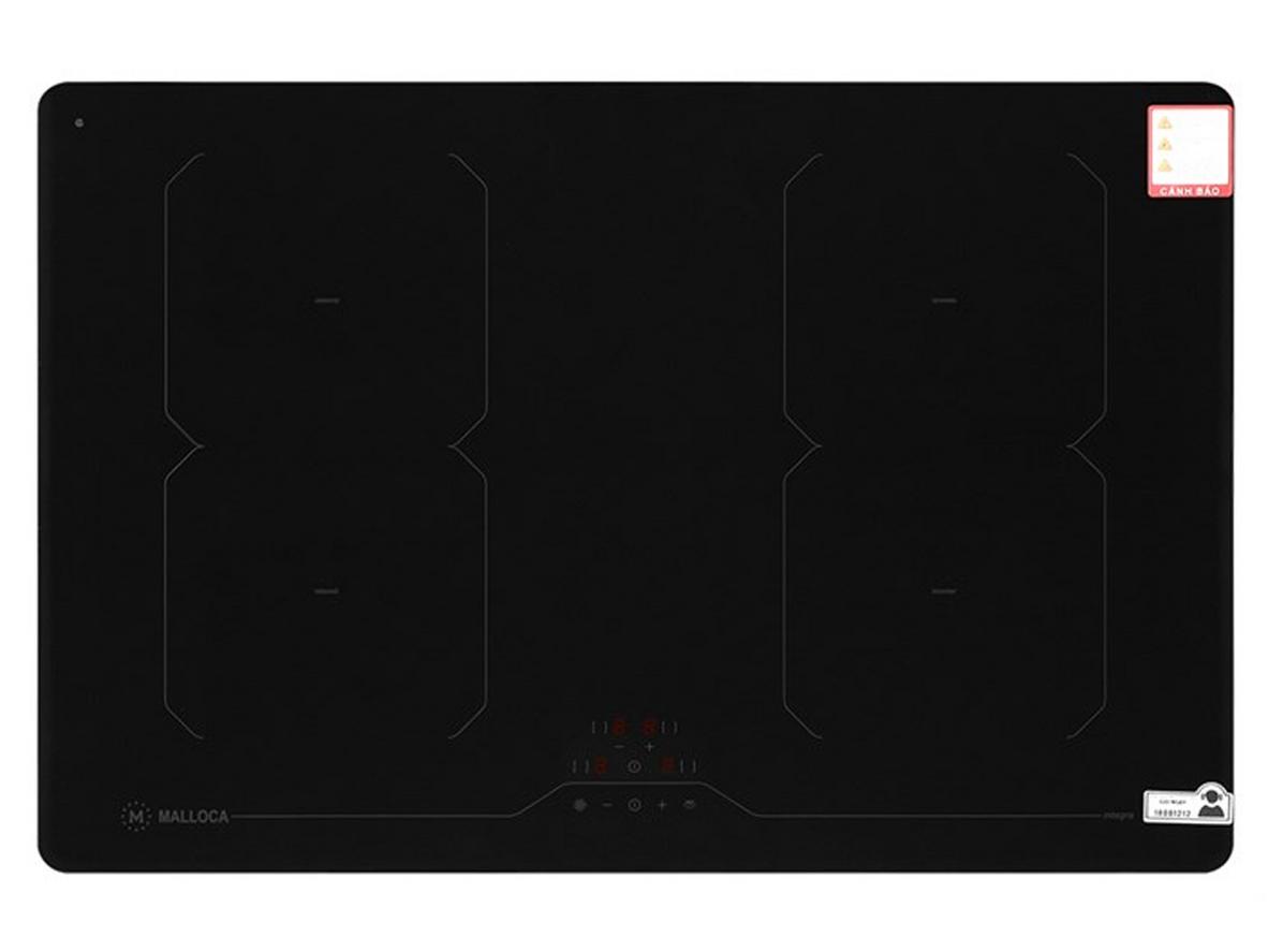 4 vùng nấu giúp nấu nhiều món cùng lúc.