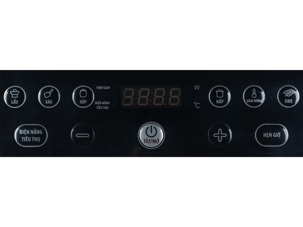 6 chế độ nấu giúp thao tác nhanh, dễ dùng.
