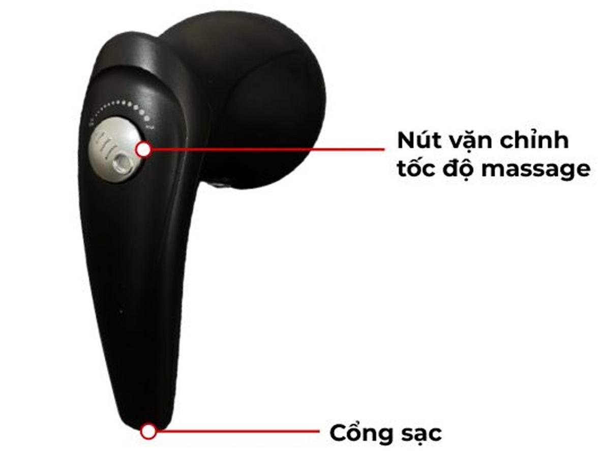 6 mức cường độ giúp tùy chỉnh linh hoạt theo nhu cầu.