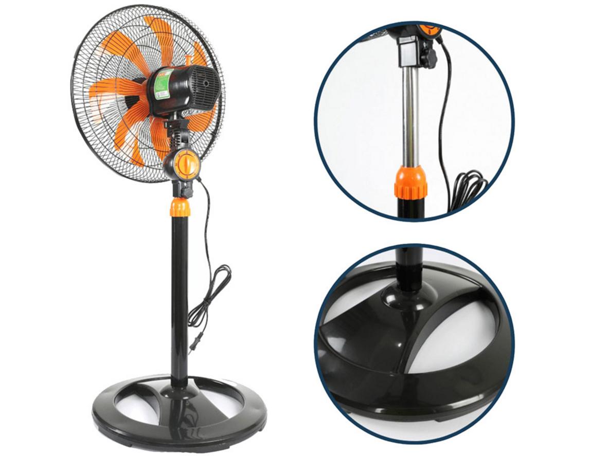 Thiết kế 7 cánh cho luồng gió rộng và dễ chịu