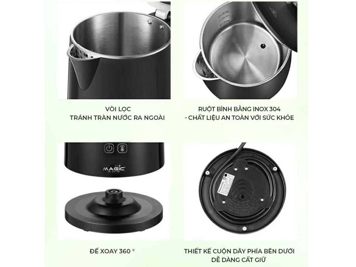 7 mức nhiệt cho nhiều nhu cầu sử dụng
