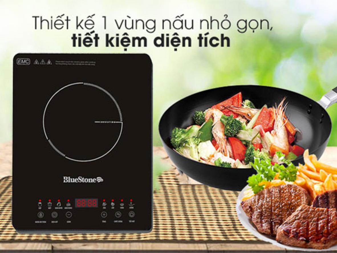 8 chế độ nấu sẵn và bảng điều khiển cảm ứng tiếng Việt.