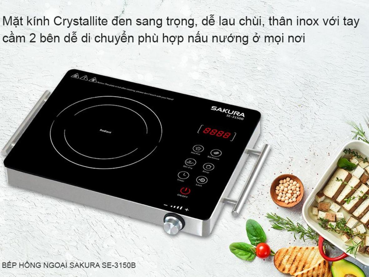 Điều khiển linh hoạt với 8 mức và 4 chế độ