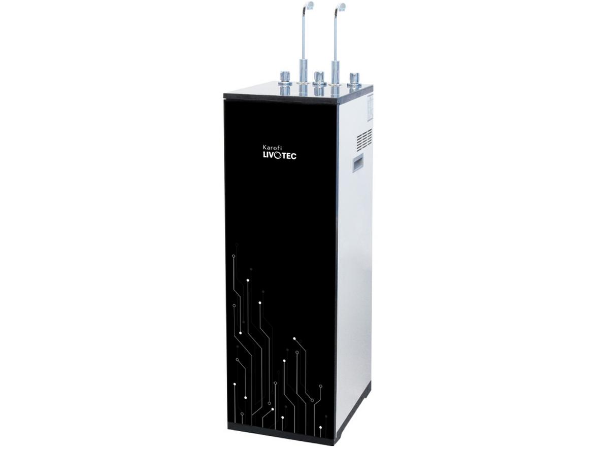 Hệ thống 9-10 lõi lọc với màng RO chuẩn Hàn Quốc.