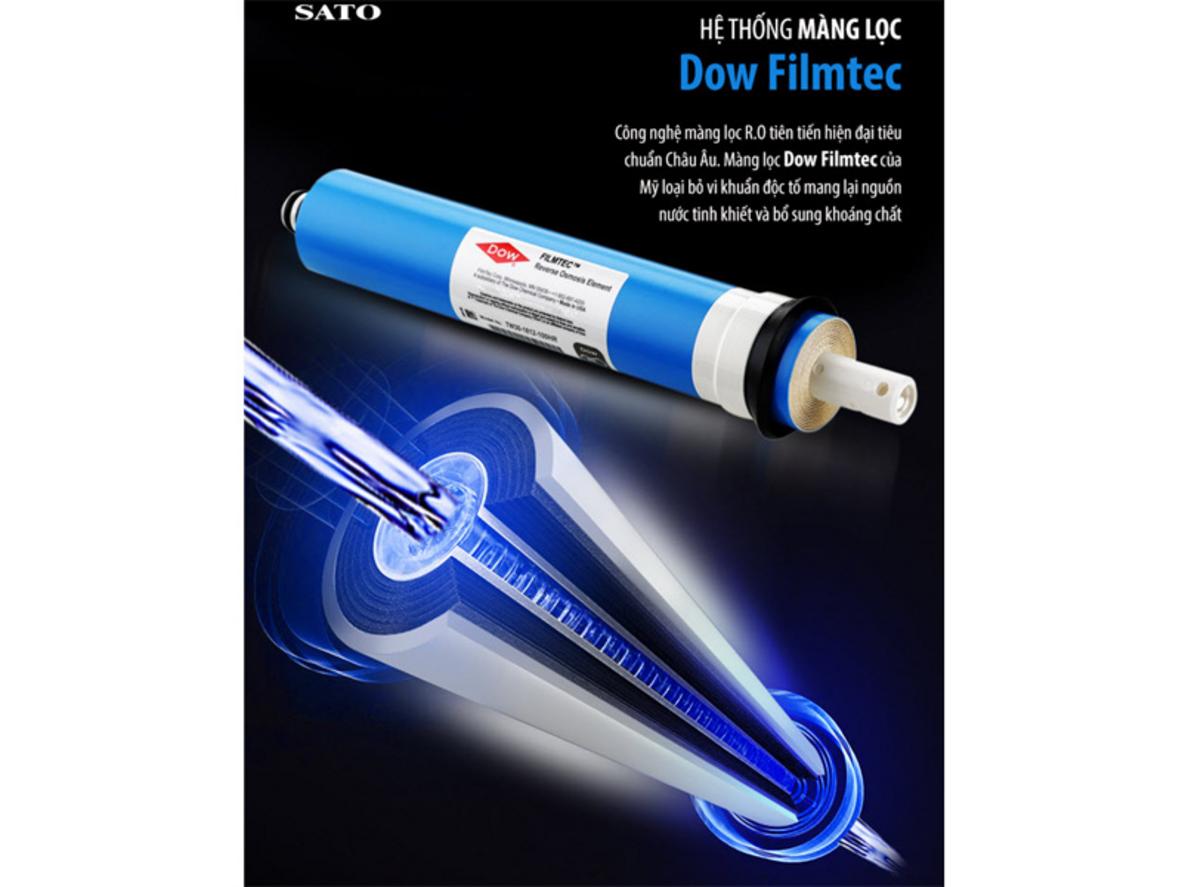 Hệ thống 9 cấp lọc mang lại nước sạch và giàu Hydrogen.