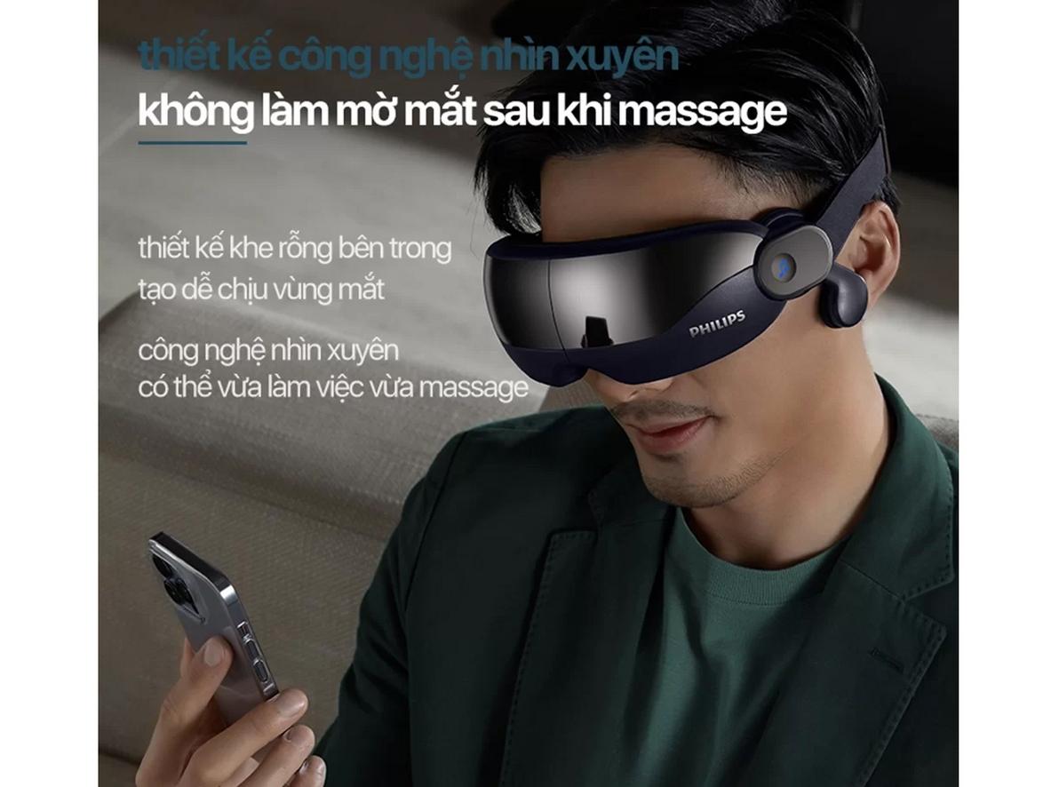 Âm thanh dẫn truyền qua xương và 5 chế độ giúp thư giãn cá nhân hóa.