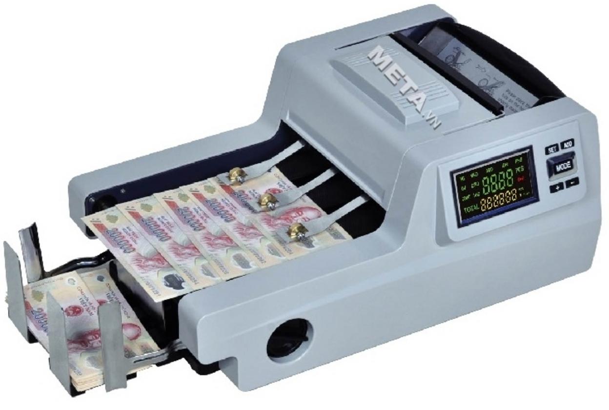 Băng tải dài trên Henry HL-308B hỗ trợ quan sát và nạp tiền ổn định hơn