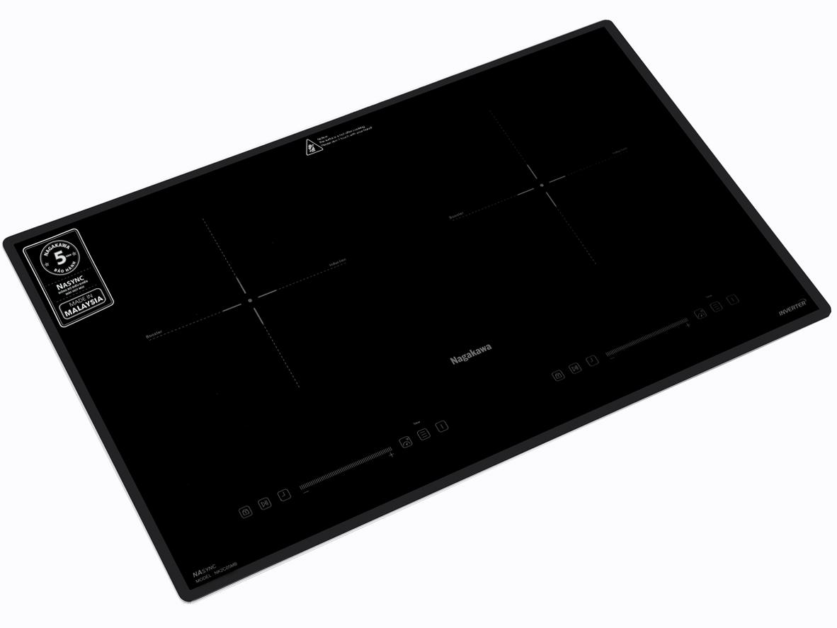 Tổng quan Bếp đôi điện từ Nagakawa NK2C05MB