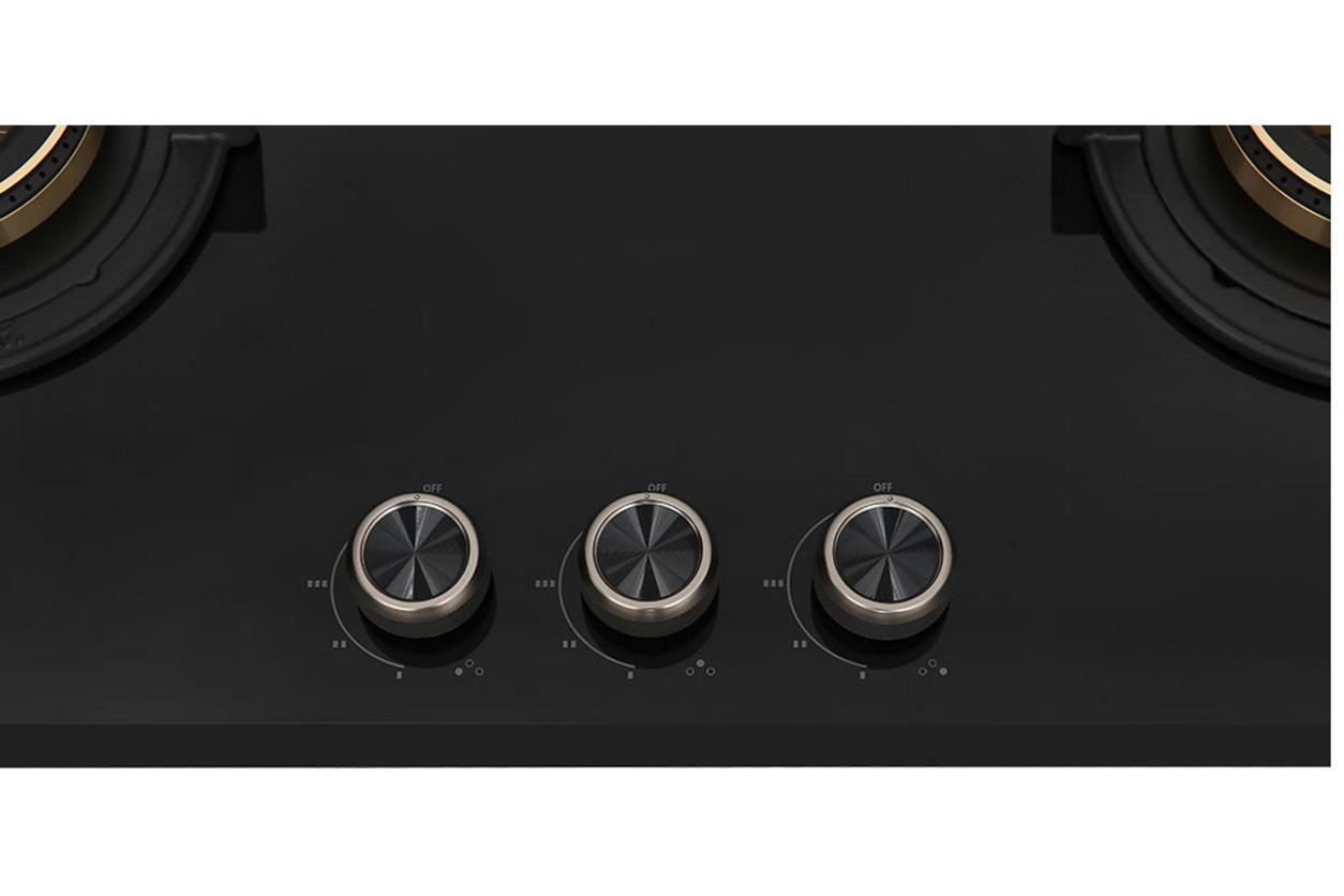 Tổng quan Bếp ga âm 3 vùng nấu Hafele HC-G783B