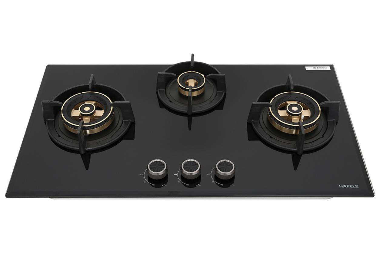 Tổng quan Bếp ga âm 3 vùng nấu Hafele HC-G783B