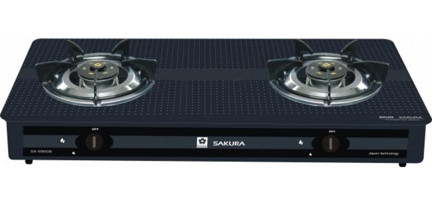 Tổng quan Bếp ga dương kính Sakura SA-690GB
