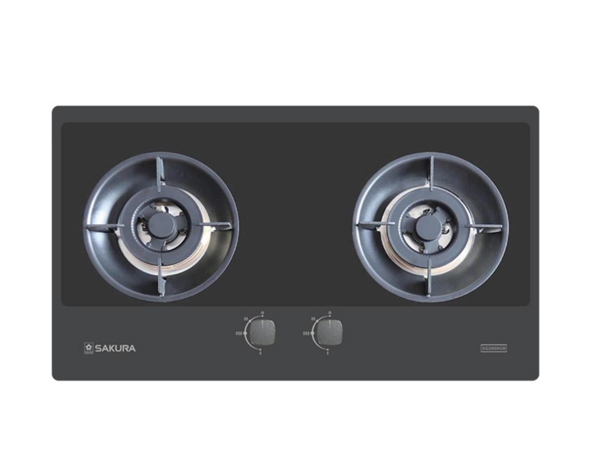 Tổng quan Bếp gas âm Sakura SG-2668GB