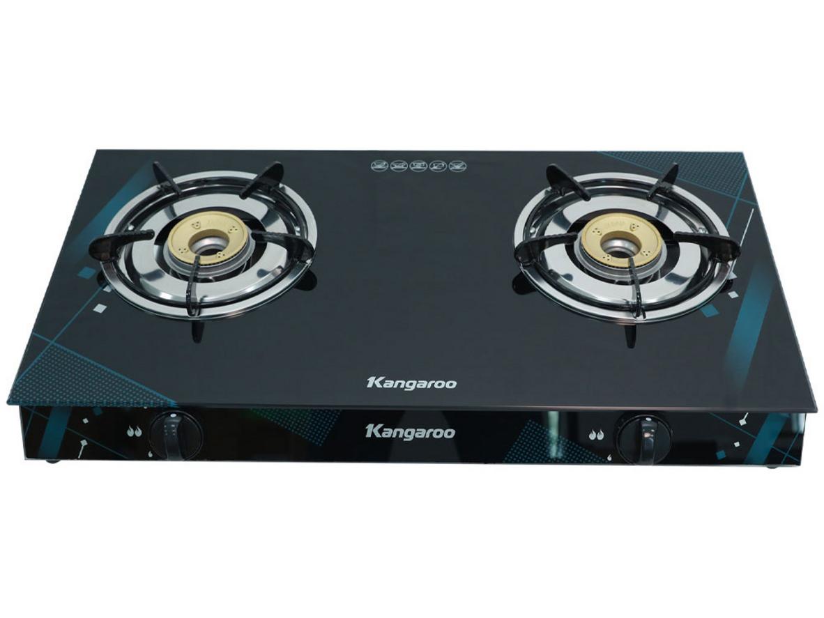 Tổng quan Bếp gas đôi dương kính 2 lò Kangaroo KGGS69G2E