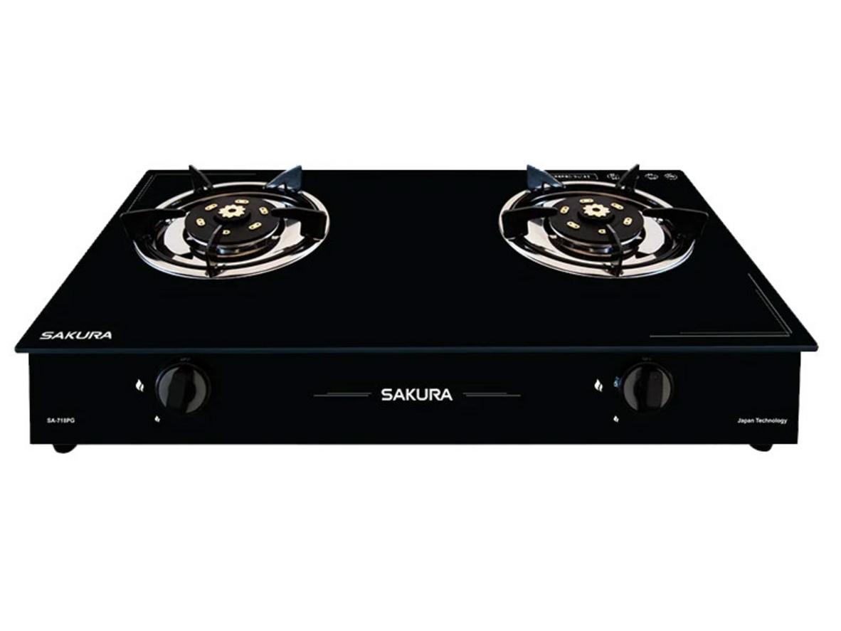 Tổng quan Bếp gas đôi Sakura SA-718PG