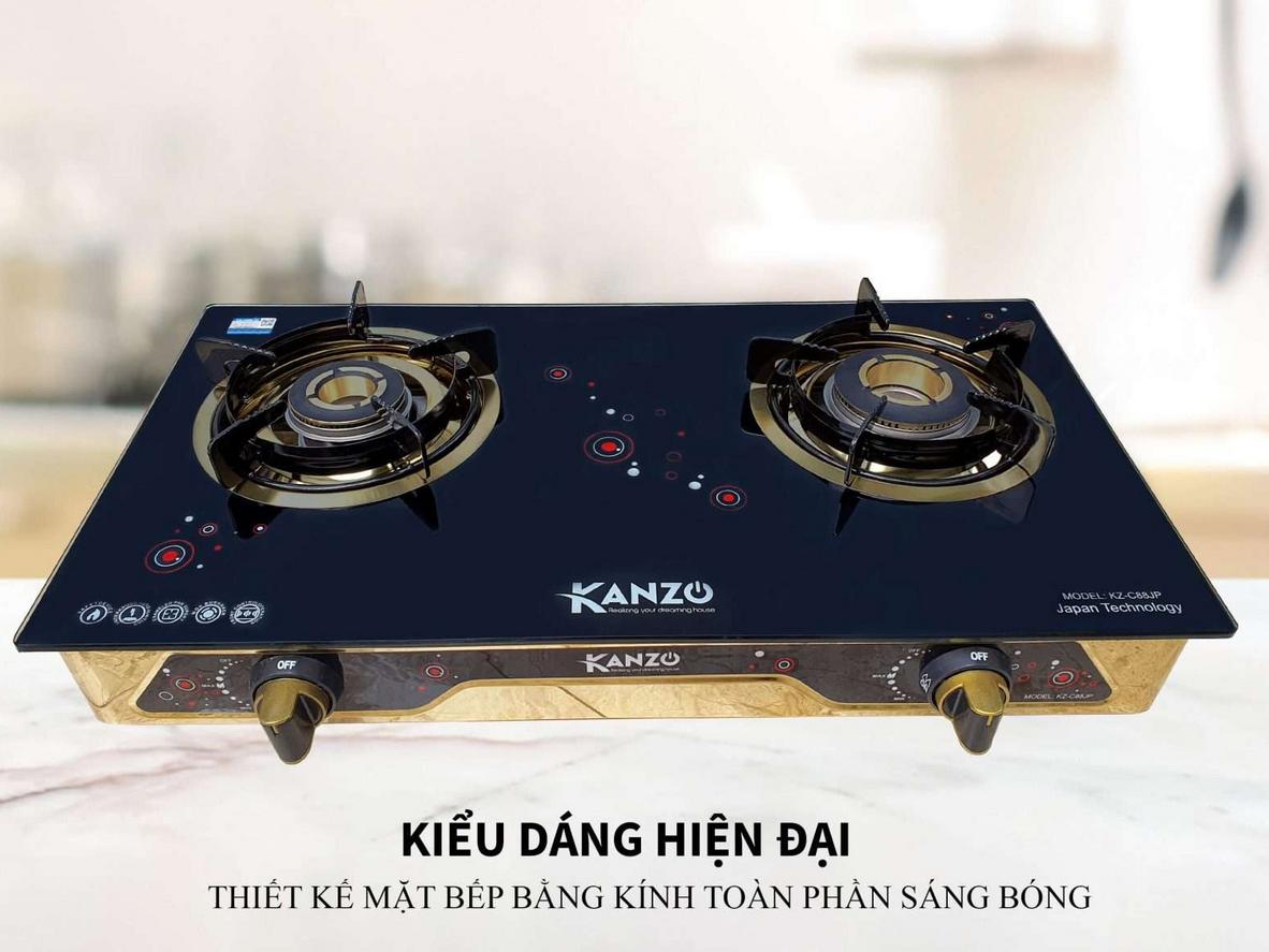 Tổng quan Bếp gas dương kính Kanzo KZ-C88JP Japan Technology