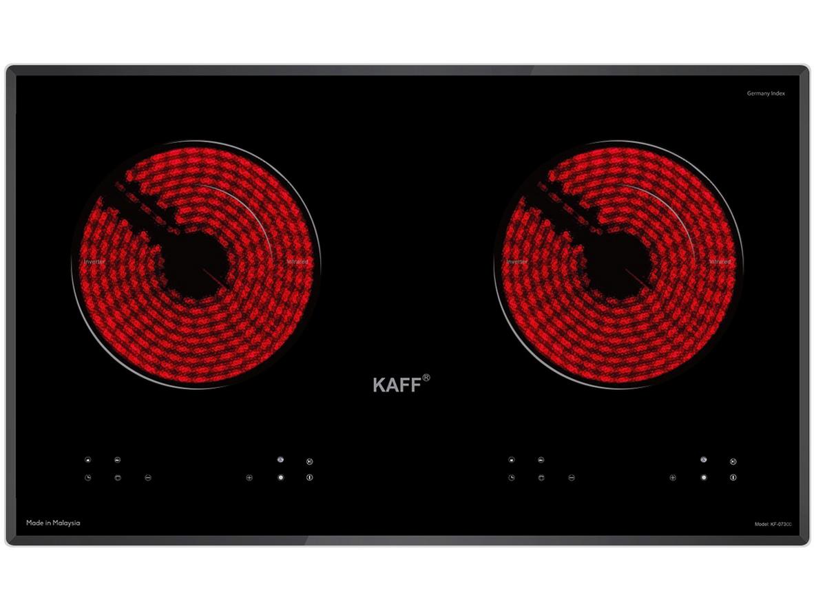 Tổng quan Bếp hồng ngoại đôi lắp âm Kaff KF-073CC