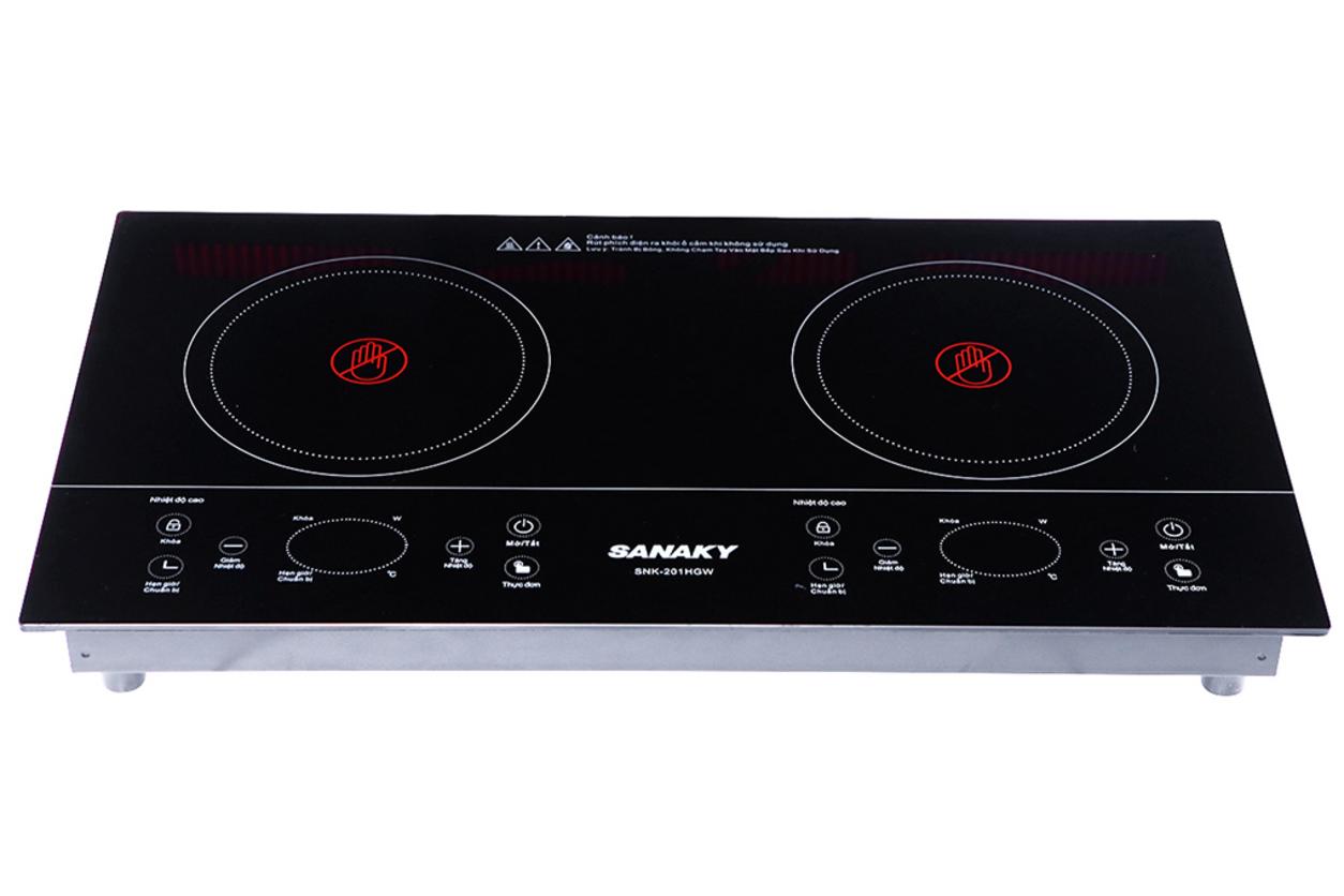 Tổng quan Bếp hồng ngoại đôi Sanaky SNK-201HGW