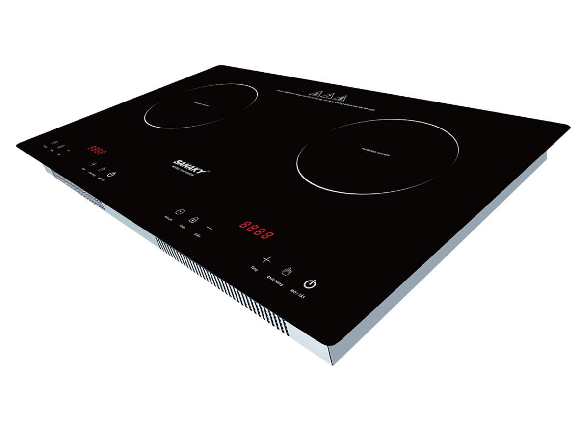 2 vùng nấu độc lập giúp nấu nhanh hơn