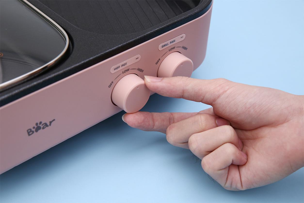 Tổng quan Bếp lẩu nướng đa năng Bear DKL-C12D1