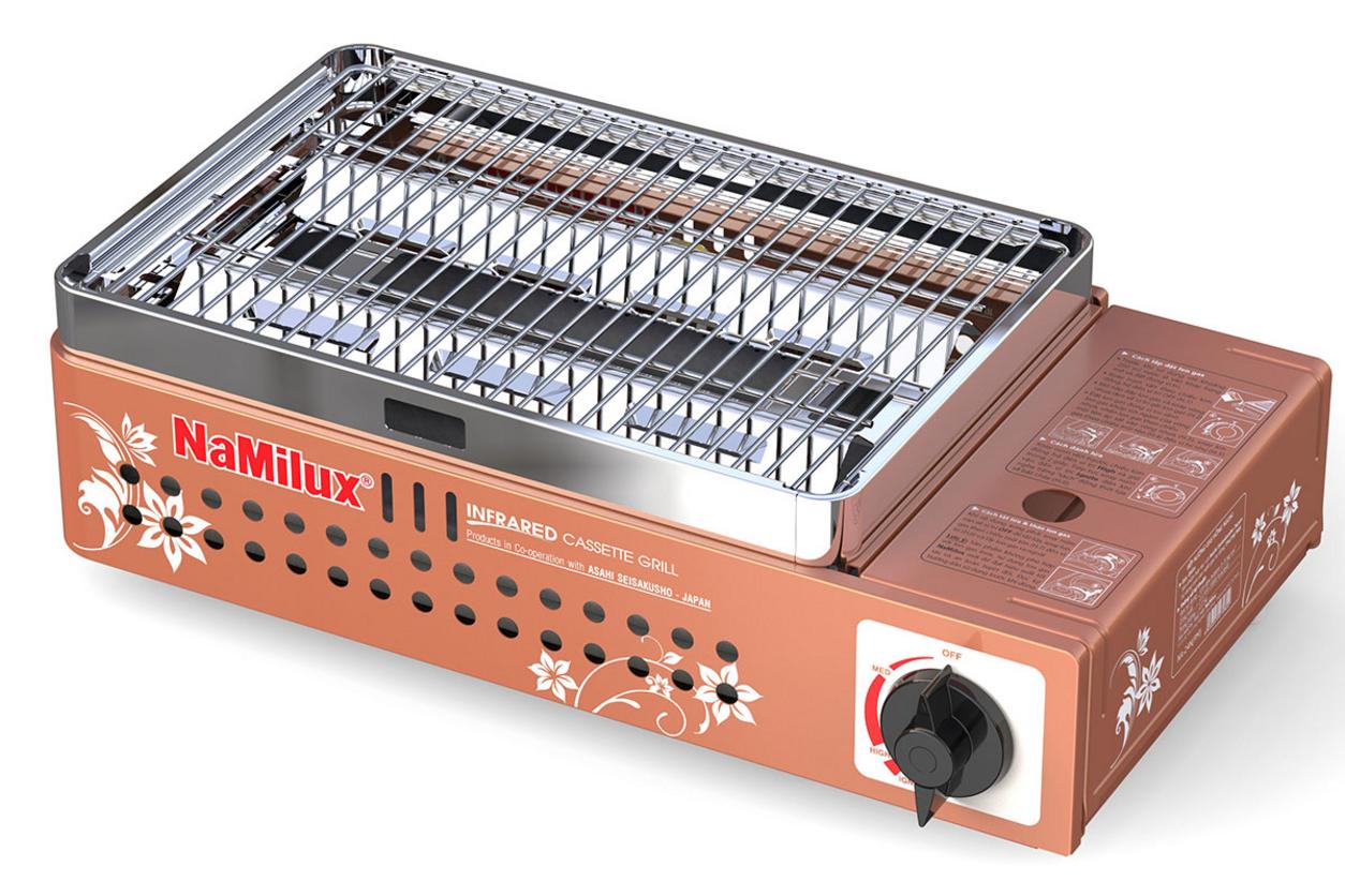 Tổng quan Bếp nướng gas hồng ngoại NaMilux NA-24N